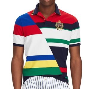 Polo Ralph Lauren Newport Multi Block Polo Shirt